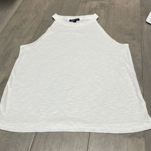 White tank/halter top.